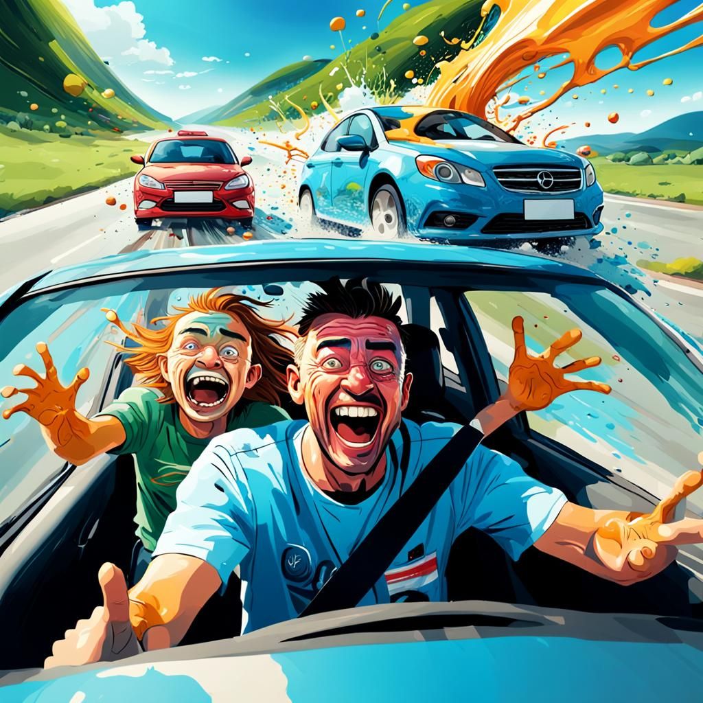 Master & Apprentice ( one day in a driving school )