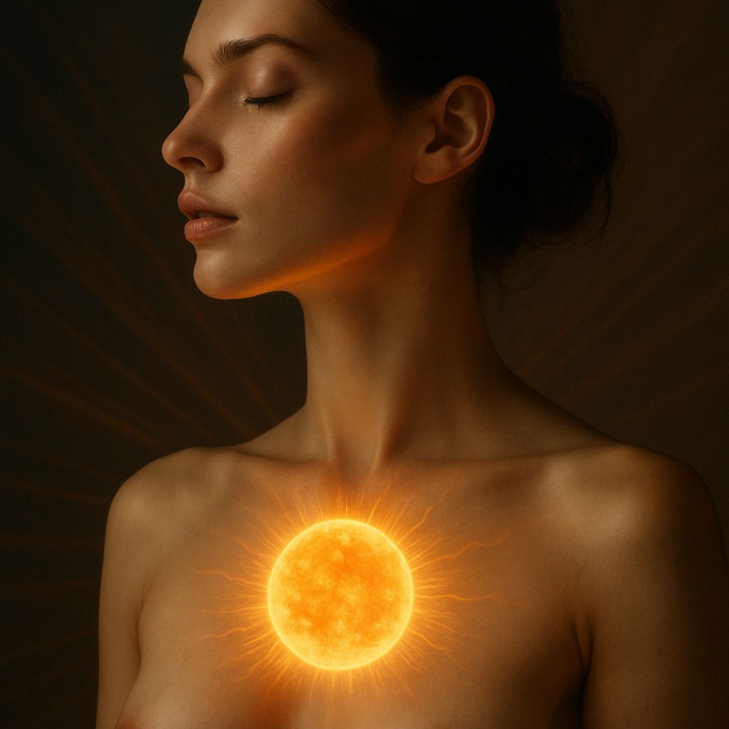 Radiating Allure: Minimalist Sensual Photographic Realism