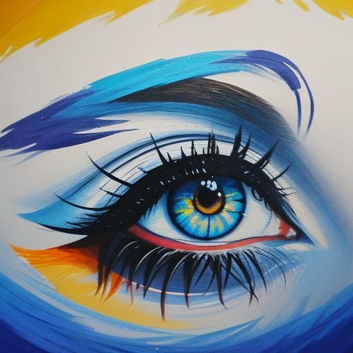 Detailed Gouache Painting