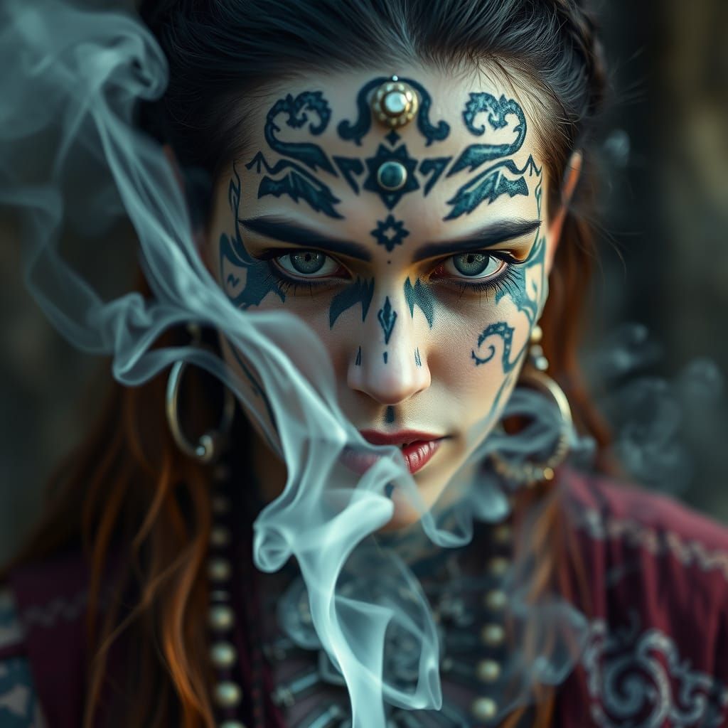 Enigmatic Shaman Confronts Ancient Spirit in Mystical Ritual