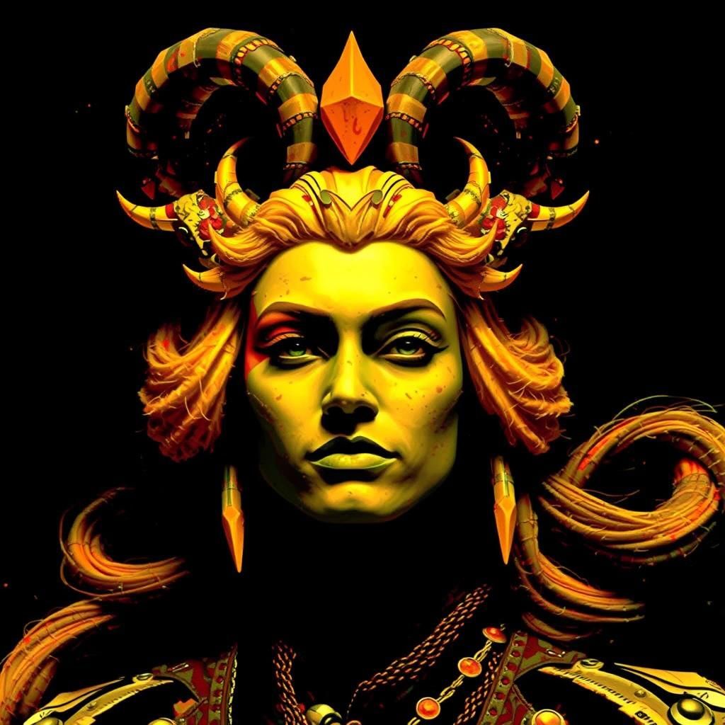 Realistic Portrait of Smiling Woman with Soft Lighting