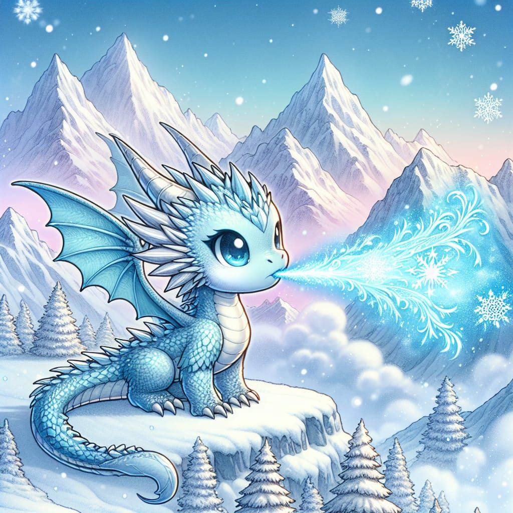 Baby Ice Dragon