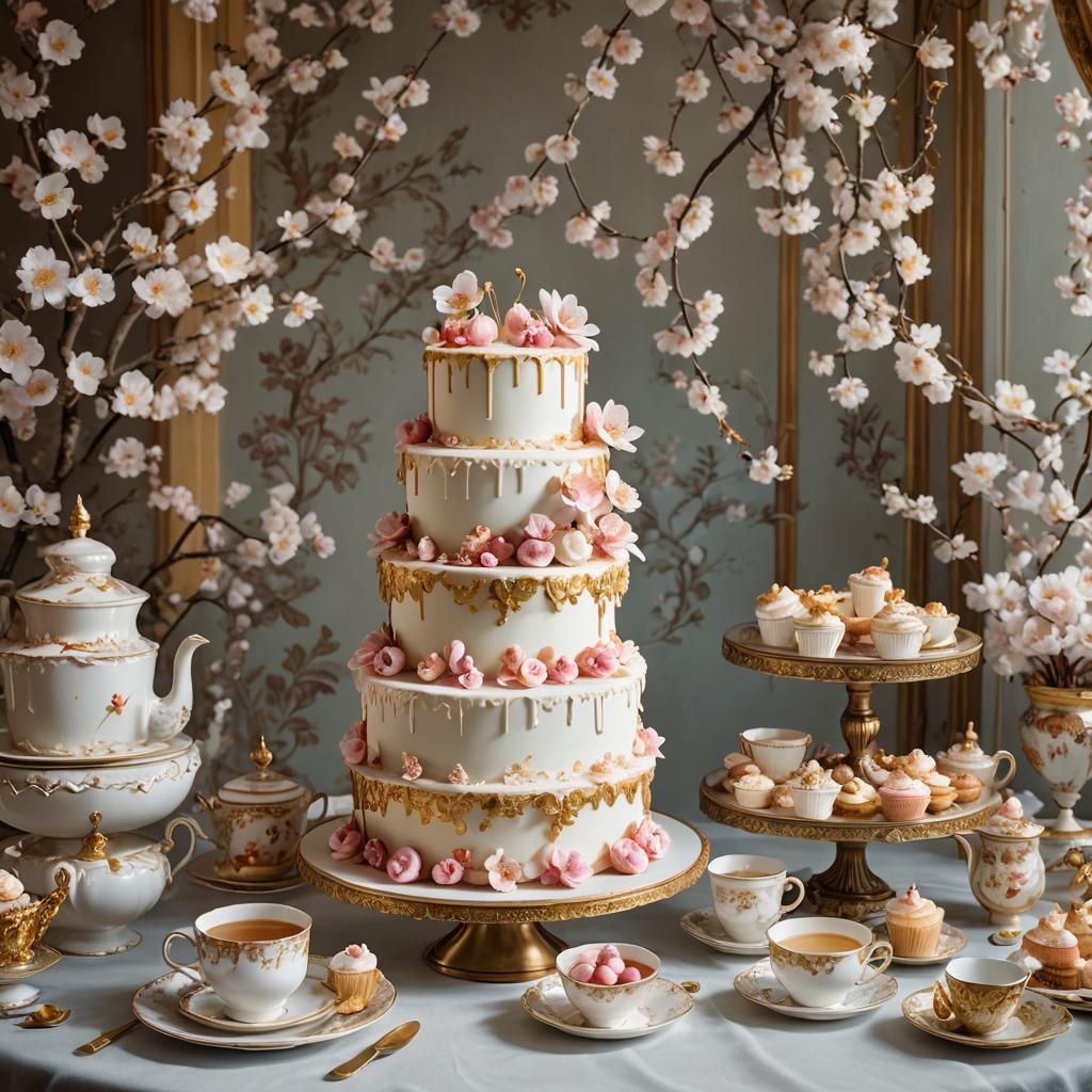 Cherry Blossom Tea Party