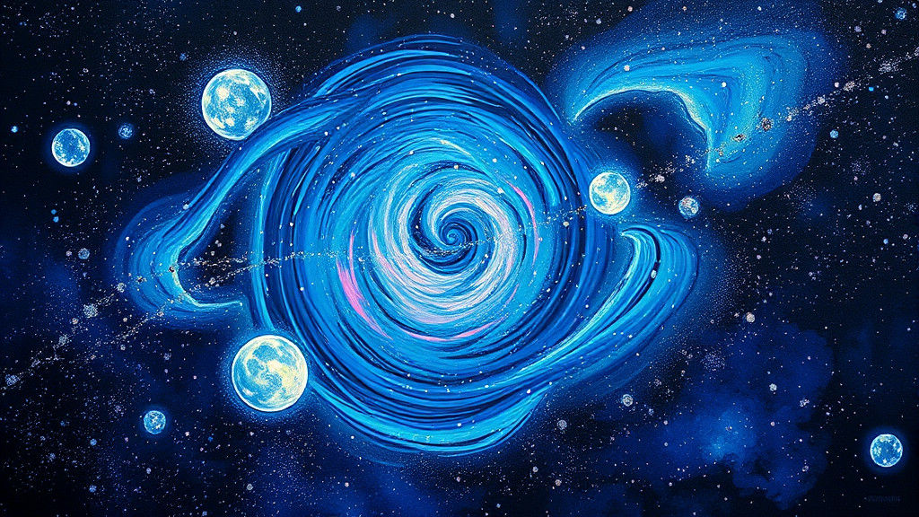 Ethereal Milky Way Galaxy in Dreamlike Digital Art Style