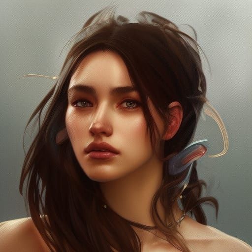 Detailed Furry Portrait in Hyperrealistic Style