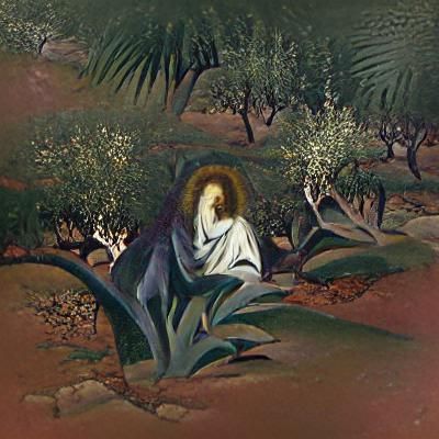 Christ Praying in the Garden of Gethsemane