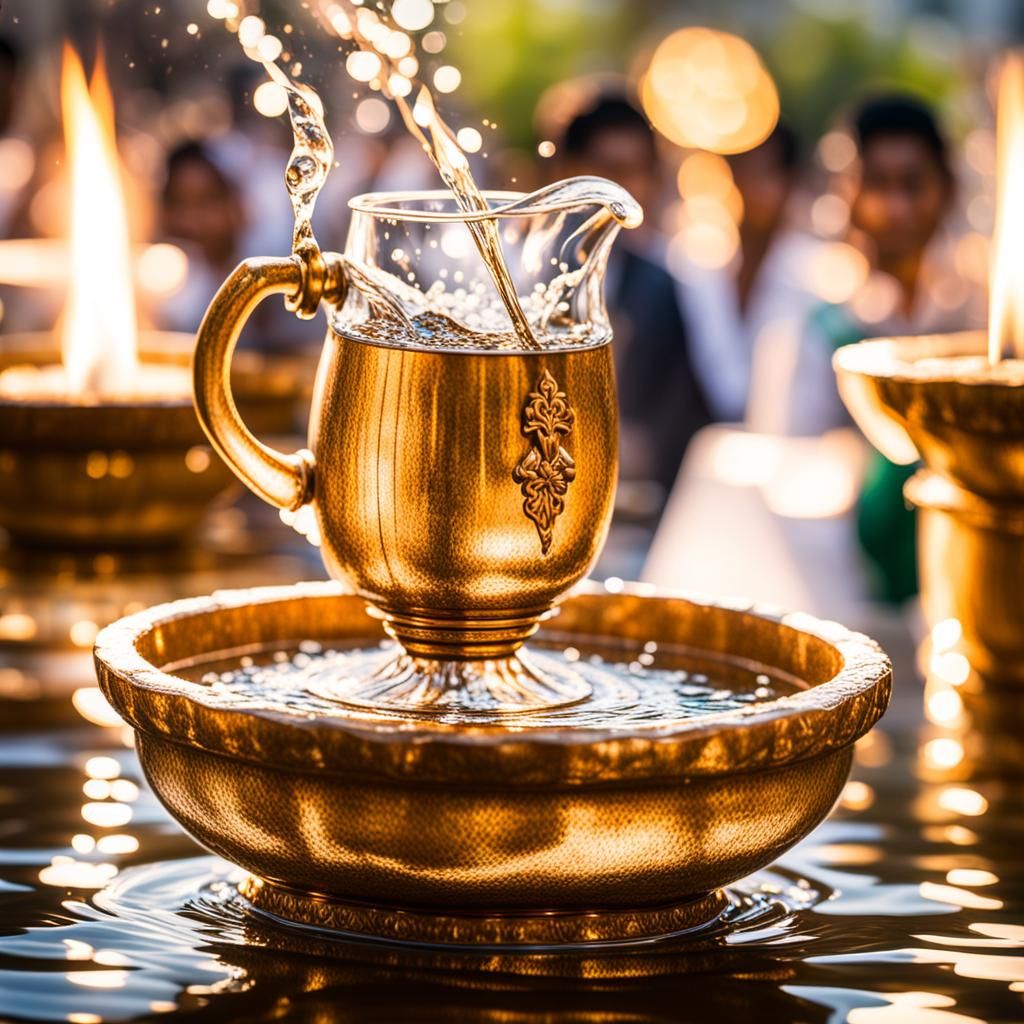 Ceremonial Delivery of the Water of Life