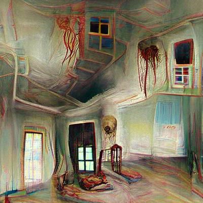 House Interior: Visualization of a Dying Mind