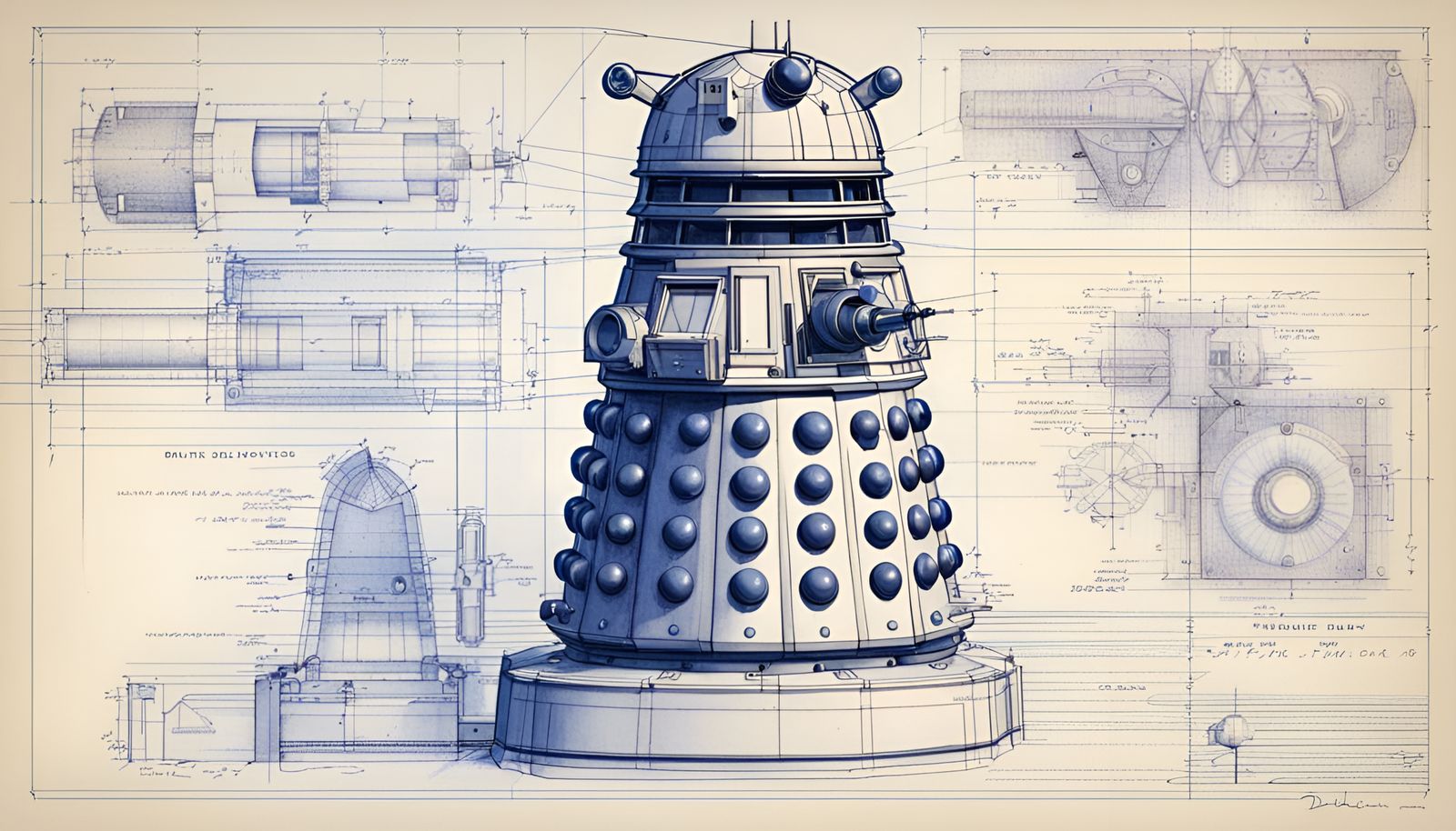 Dalek Blueprint