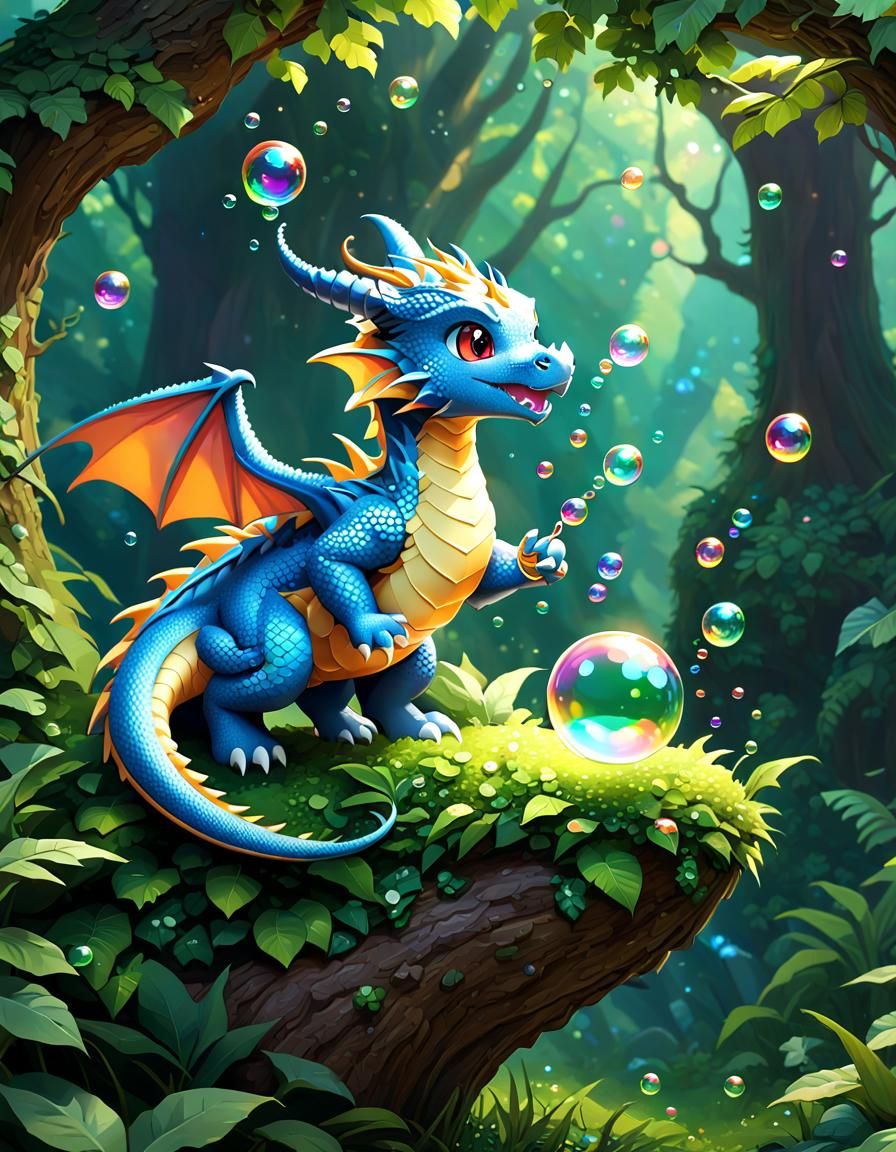 Bubbles the Dragon