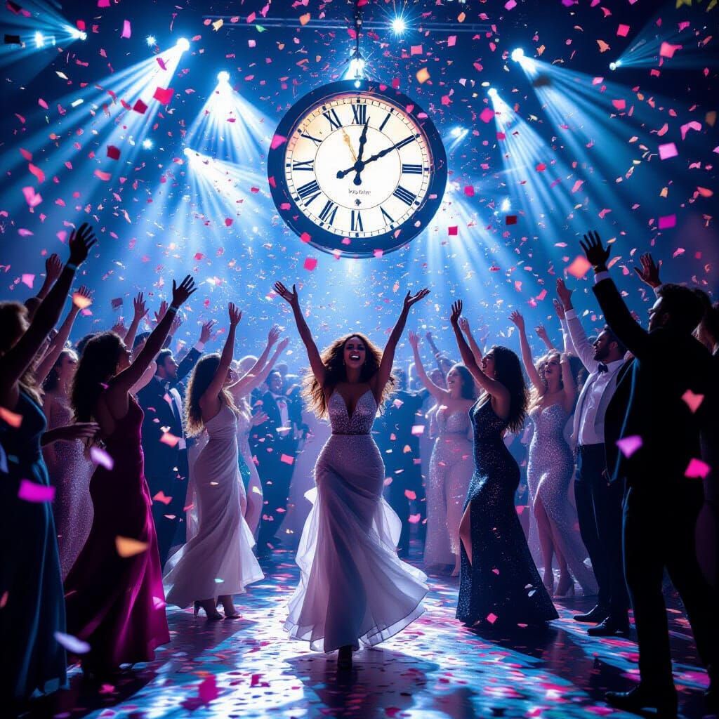 Ethereal Spirits Celebrate New Year's Eve Dance Party