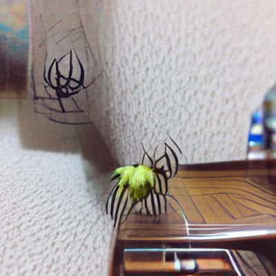 AI Generated Image of a Spider