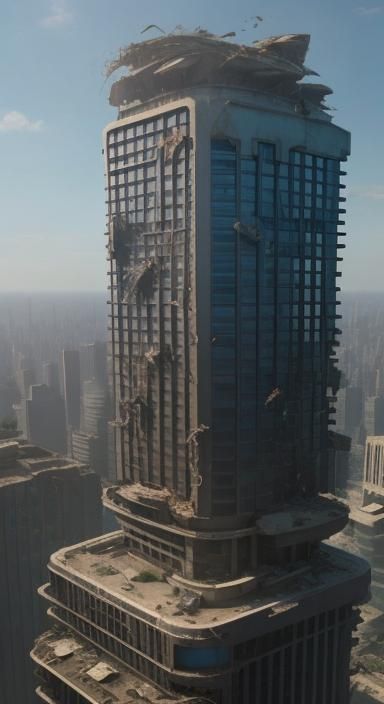Abandoned Stark Tower: A Relic of Innovation