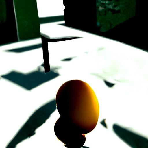 3D Chicken with Dramatic Unreal Engine Shading