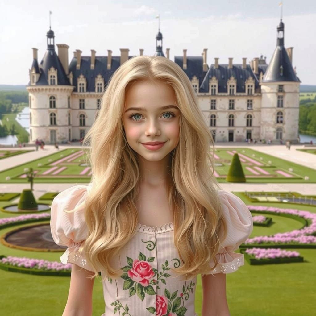 In front of Challain-la-Potherie Castle