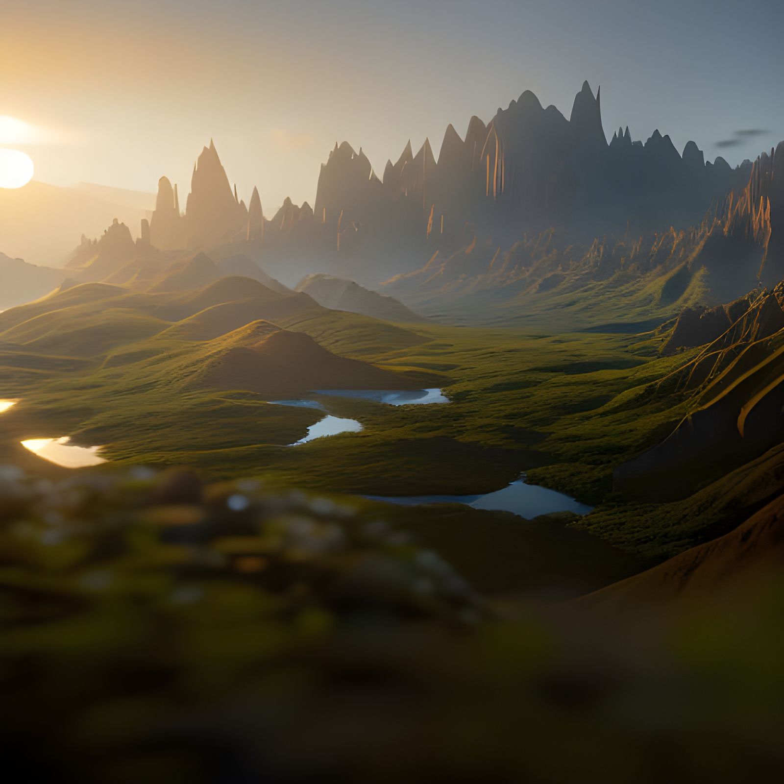 Bokeh Photography with Natural Lighting and Deep Color