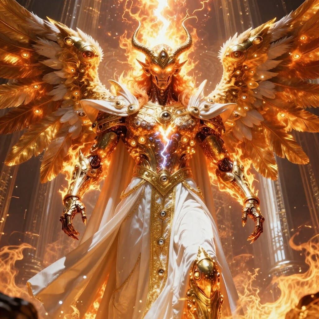 Multi-Eyed Sovereign of Fire: Kerubiel Malakh