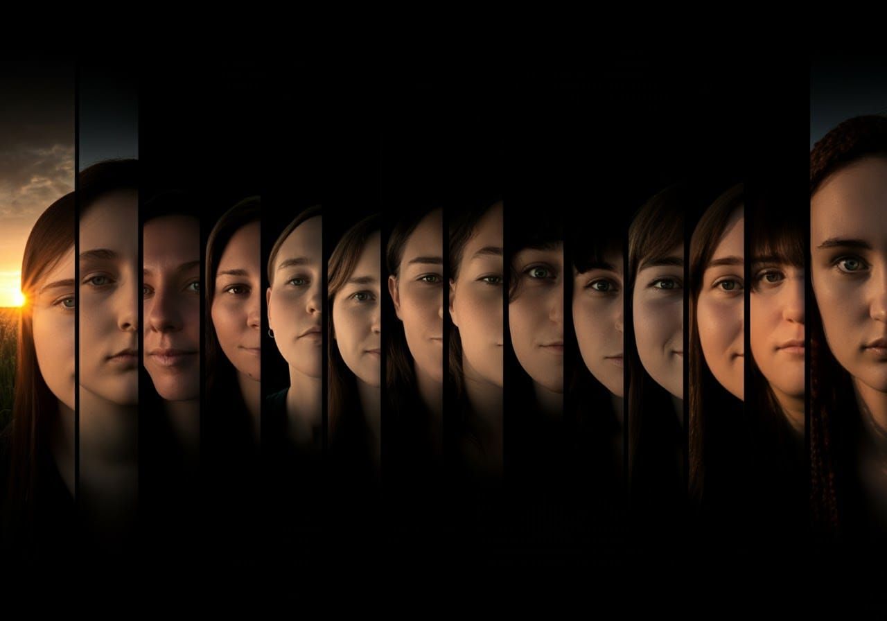 Anthropomorphic Heliotropium Time-Lapse Series