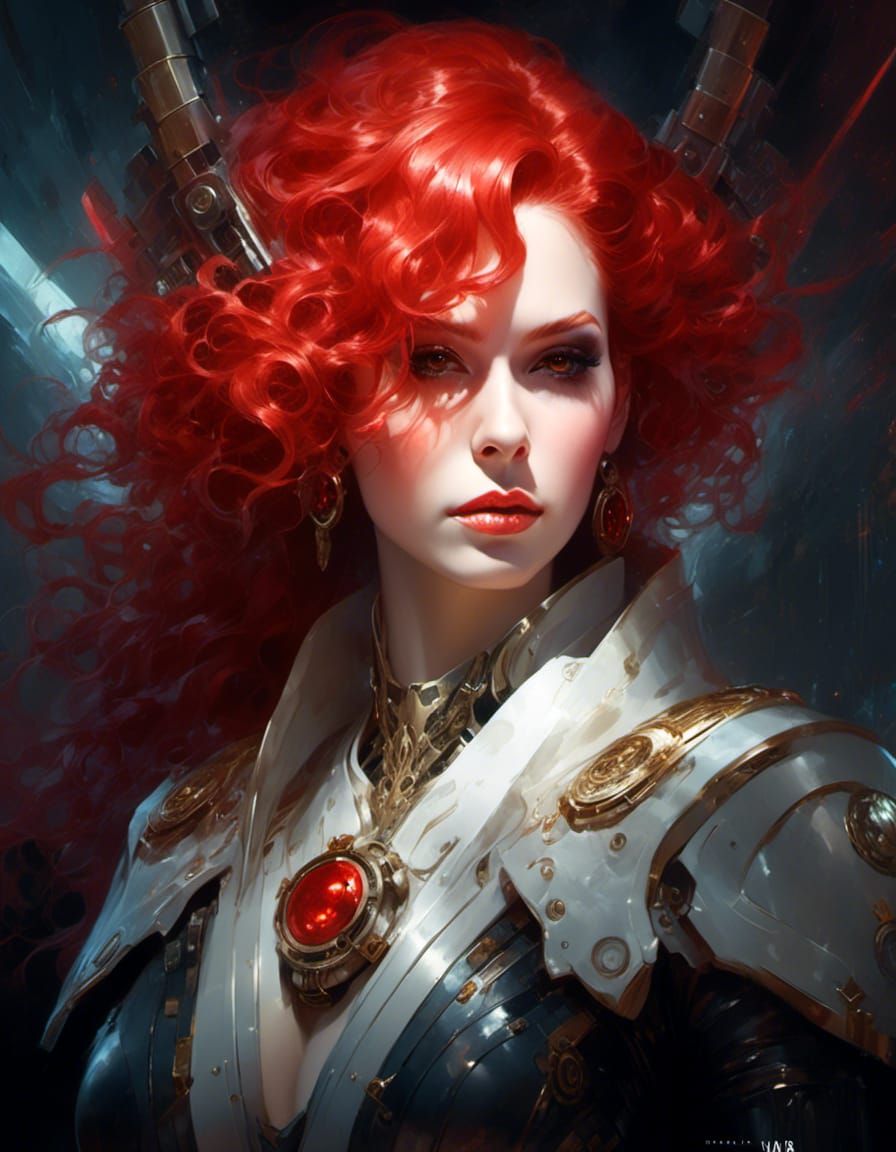 Warhammer 40k Sister of Silence Portrait
