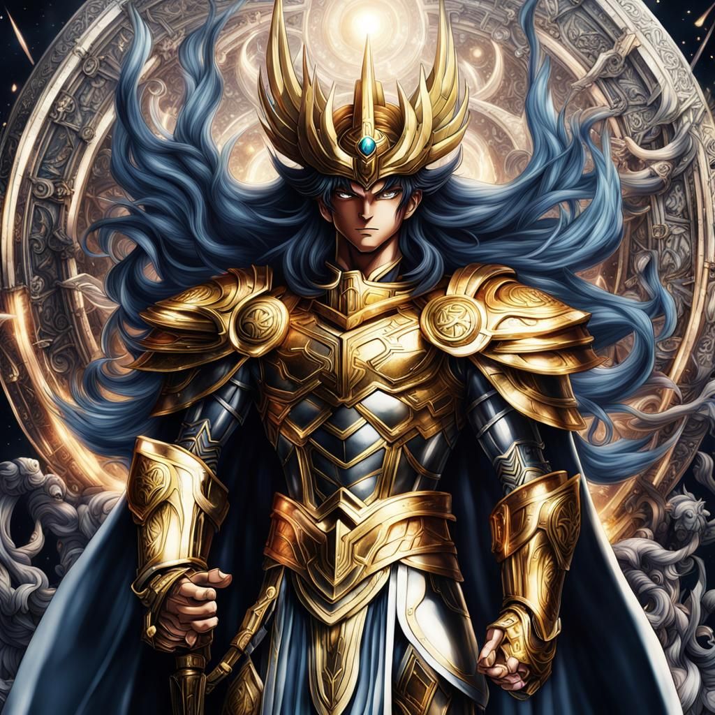 Hyperrealistic Saint Seiya Image in High Definition