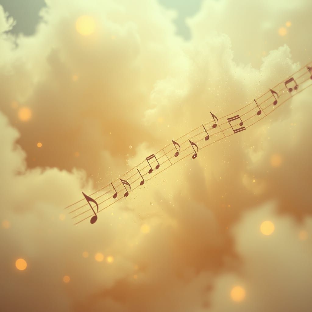 Whispers of Melody in Ethereal Dust