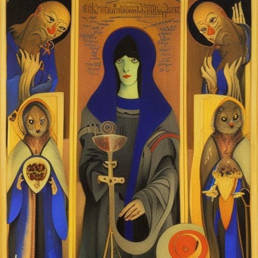 Vampire Lord, Cats, Wine in Deep Space