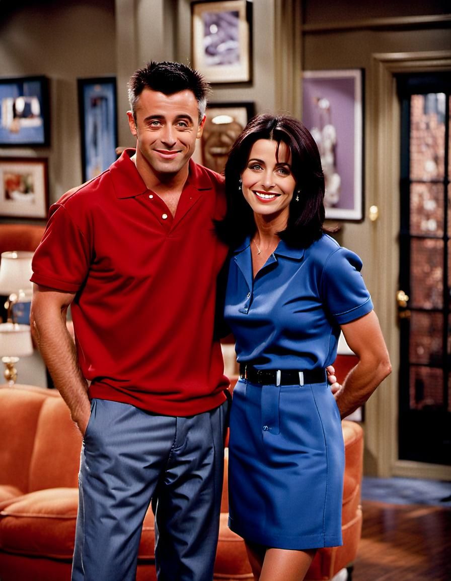 Joey & Monica - FRIENDS TV SERIES