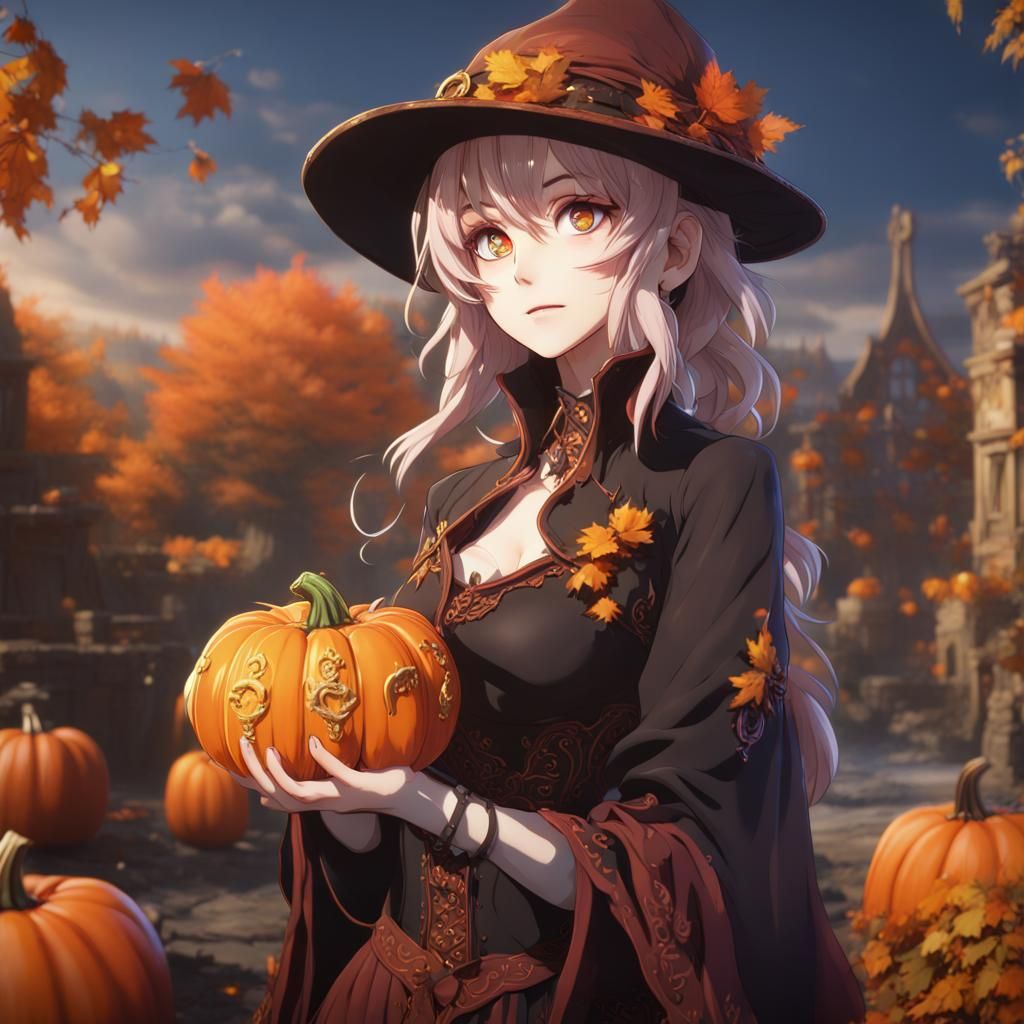 Anime Character in Detailed Matte Painting Style