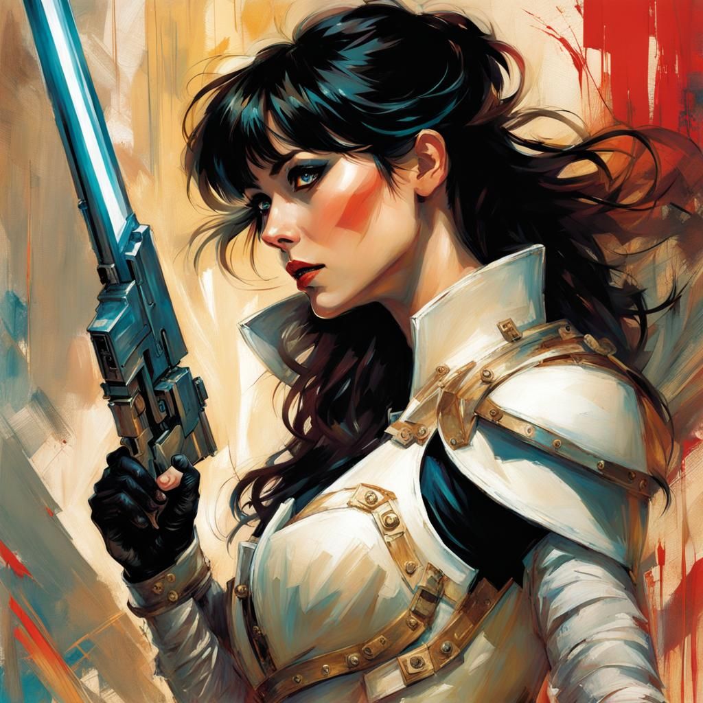 Zooey Deschanel as Coastal Gunslinger