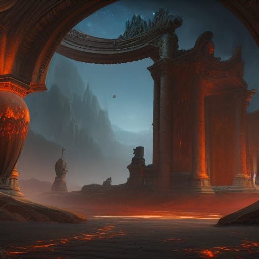 Artemis and Apollo: Fantasy Concept Art