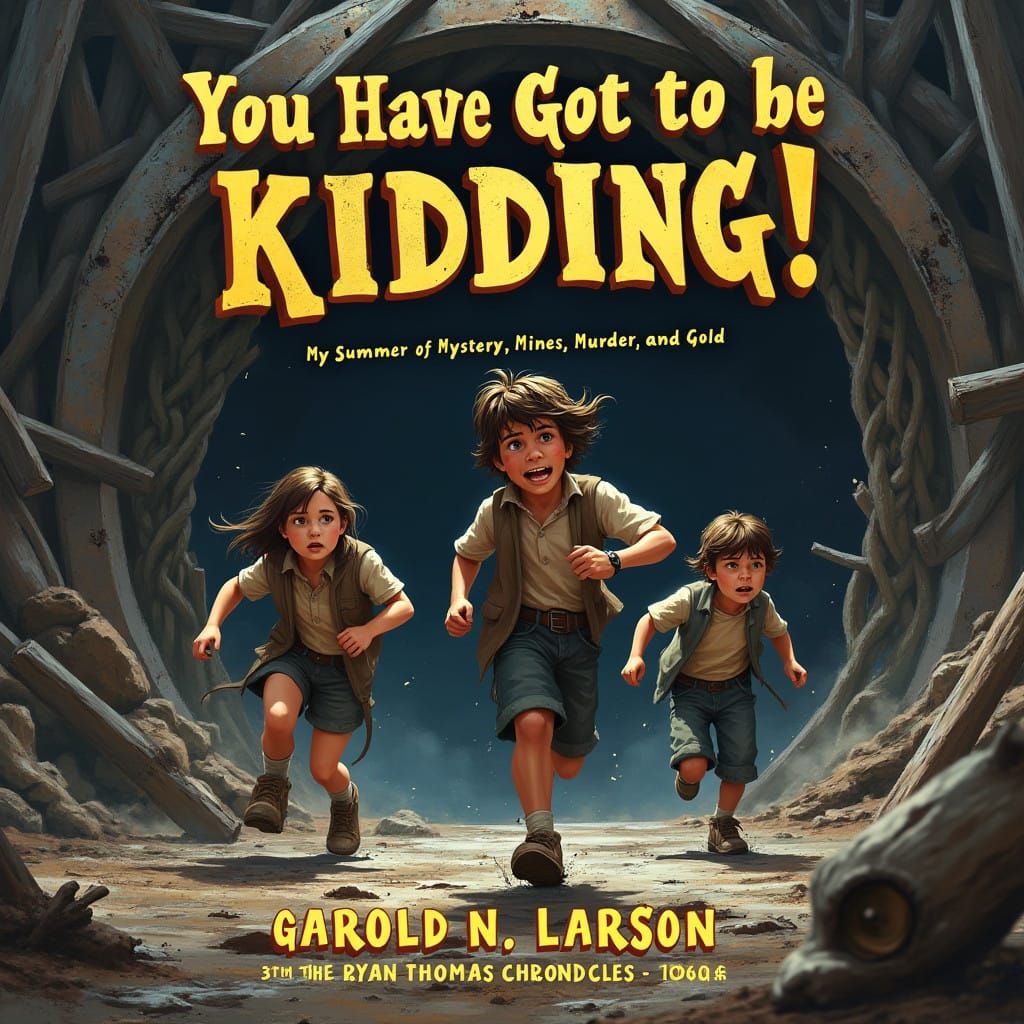 Frantic Siblings Flee Gold Mine in Perilous Summer Adventure