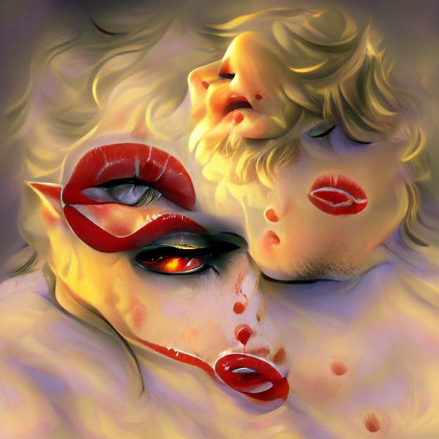 Portrait of a Wicked Woman with Honey-Sweet Lies