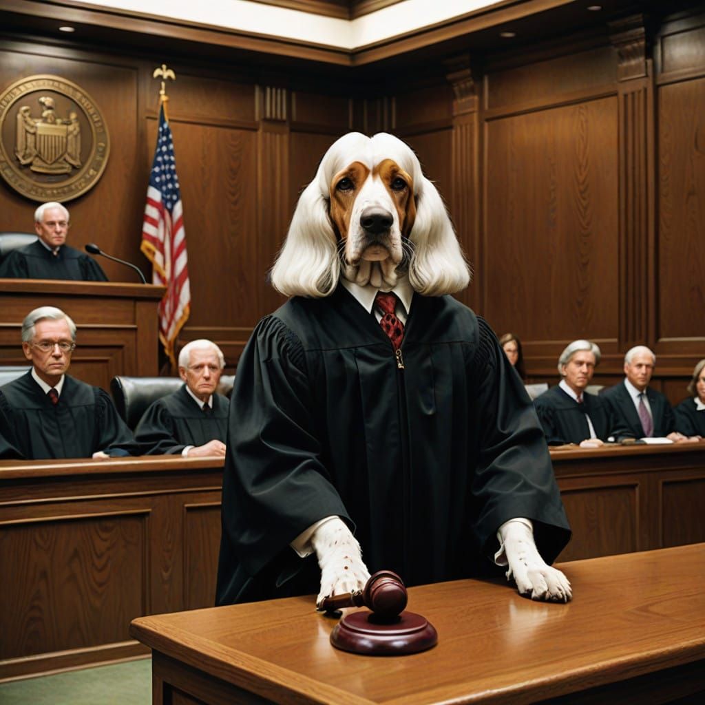 English Bulldog Judge Renders Verdict in Haunting Comic Book...