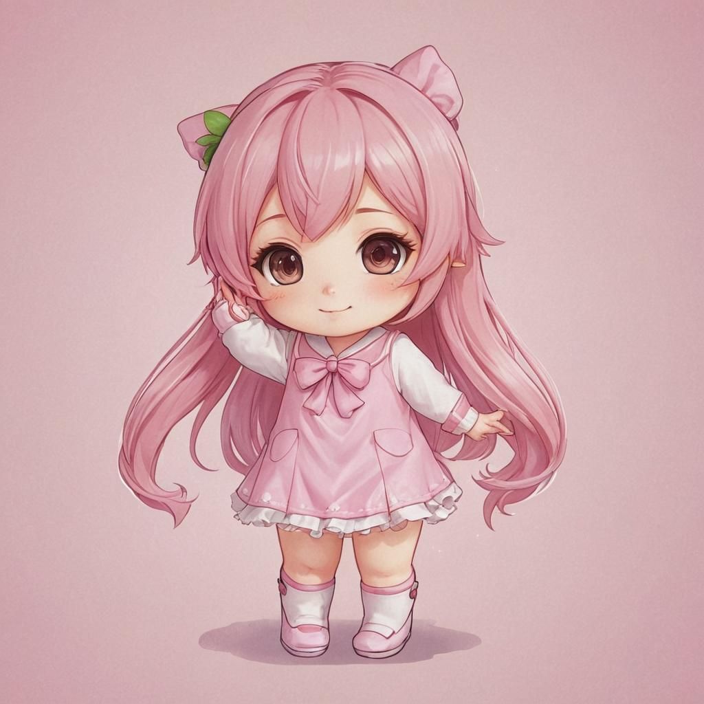 Cute Chibi LilyPichu Fan Art