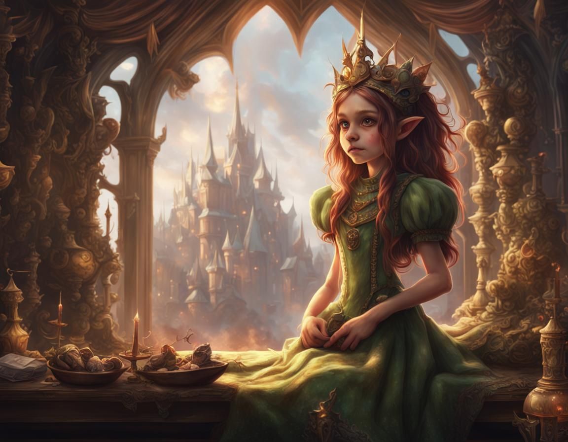 Goblin Princess: Epic Cinematic Digital Matte Painting