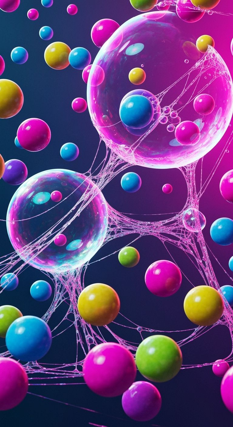 Kaleidoscopic Gumball Dreamscape in High Resolution