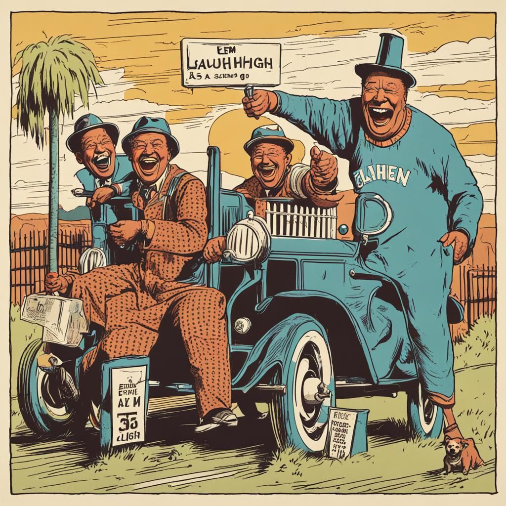 Keep em laughing as you go