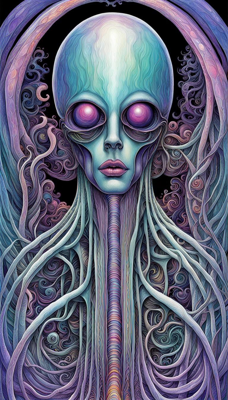 Resin Cast Poster Art with Prismatic Light