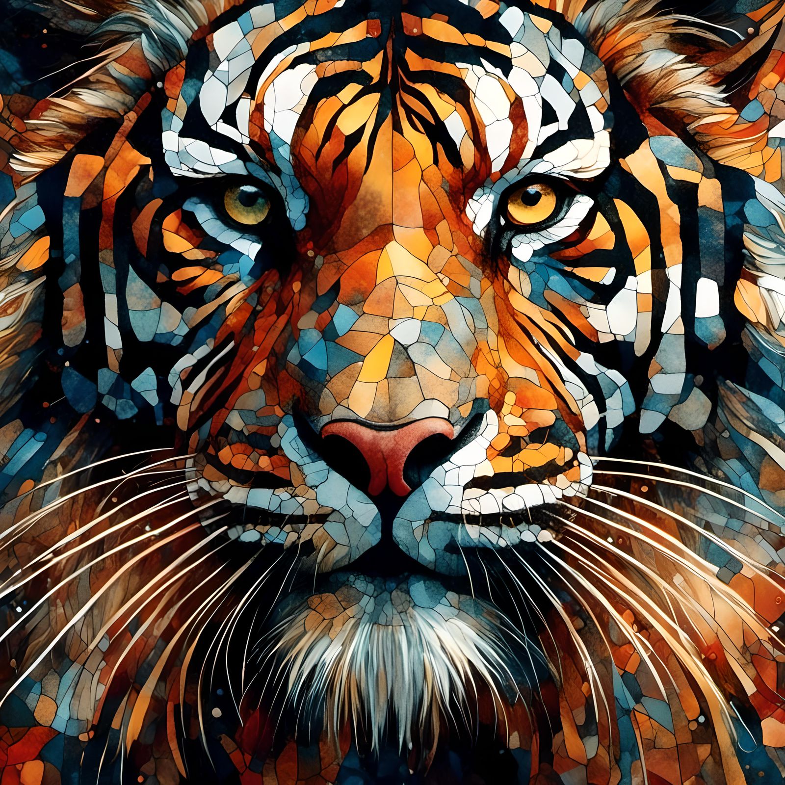 Tiger portrait