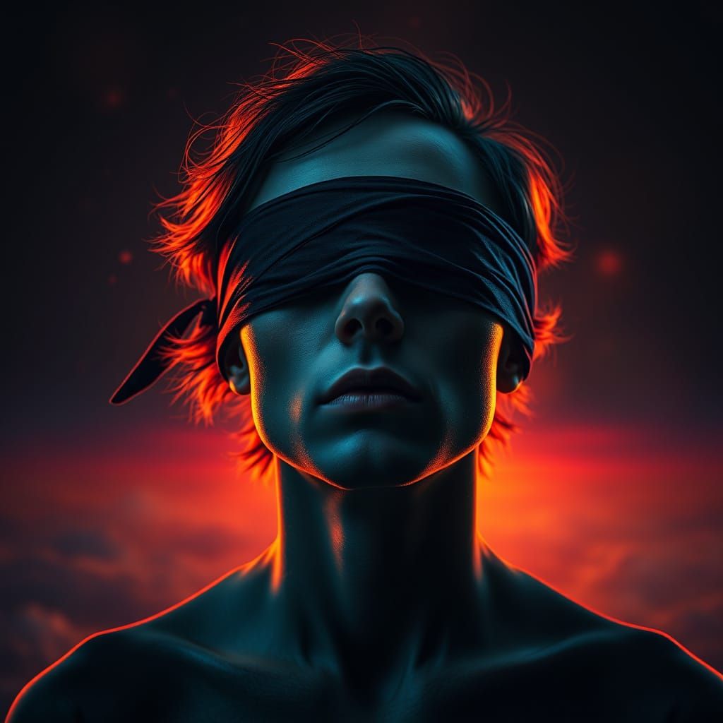 Hyperrealistic Portrait of Inner Light and Clarity