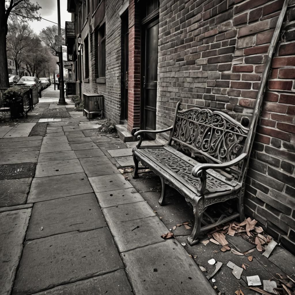 Desperate Waiting in Cinematic Hyperrealism