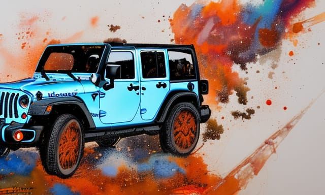 Artsy Jeep
