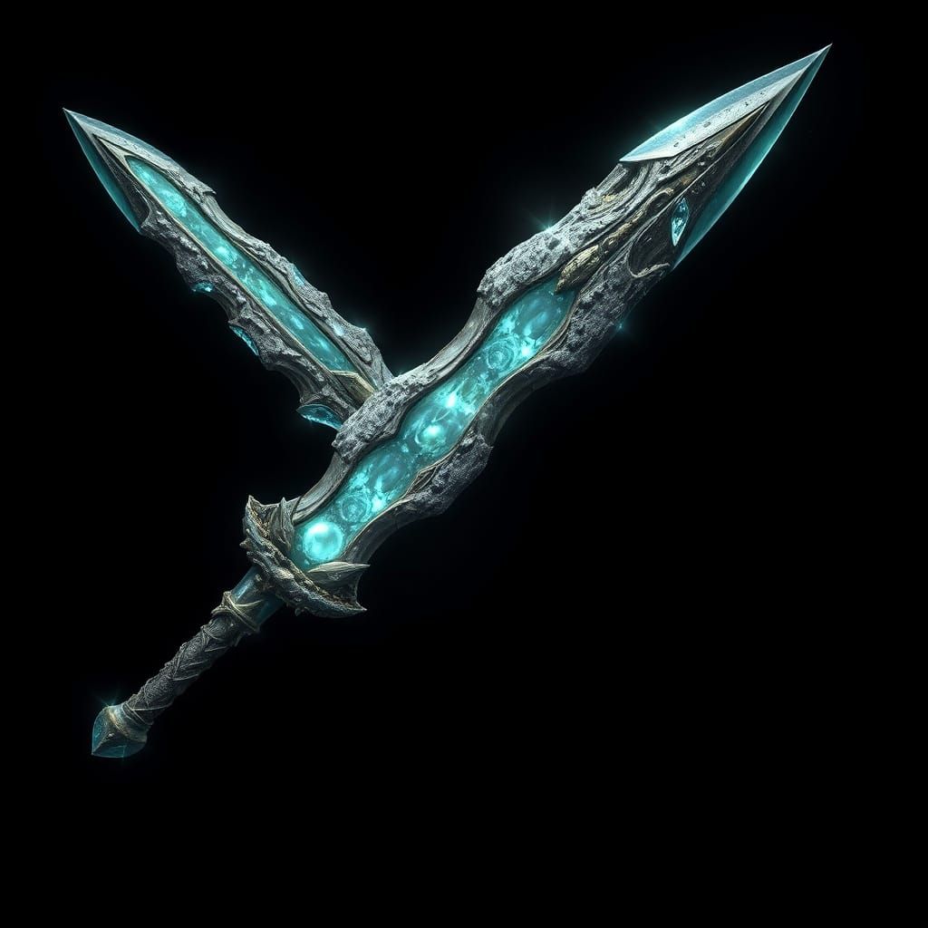 Legendary Pressurefall Blade in an Otherworldly Aesthetic