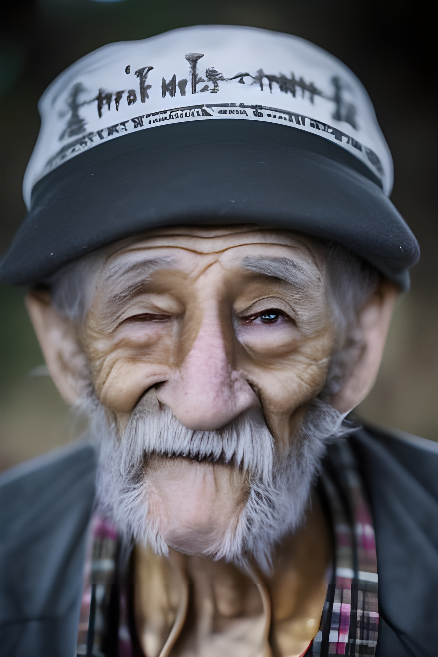 AI Interpretation of an Old Man