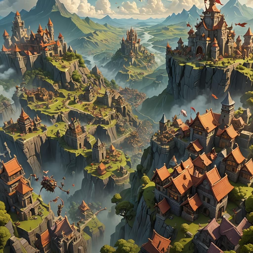 Clash of Clans Heroes Overlook Village