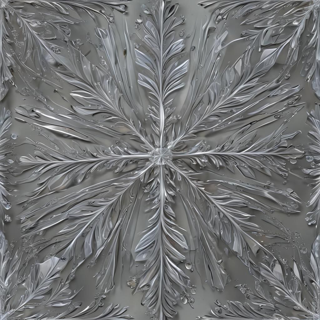 Silver snowflake