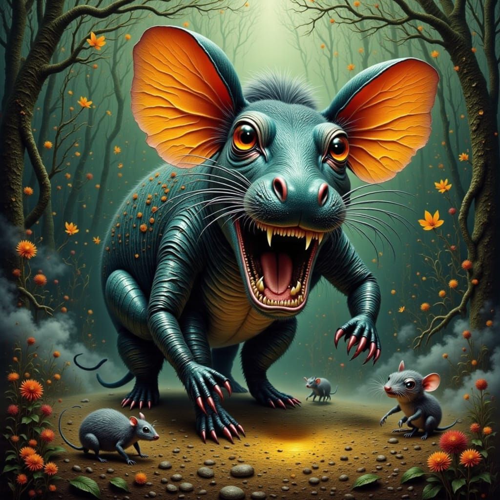 Animal Impostors- Hippopotamus-Mouse Hybrid