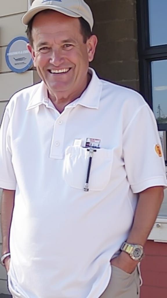 Seashore Person in Photorealistic Digital Art Style