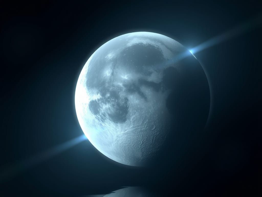 Breathtaking Lunar Eclipse in Hyper-Realistic Detail