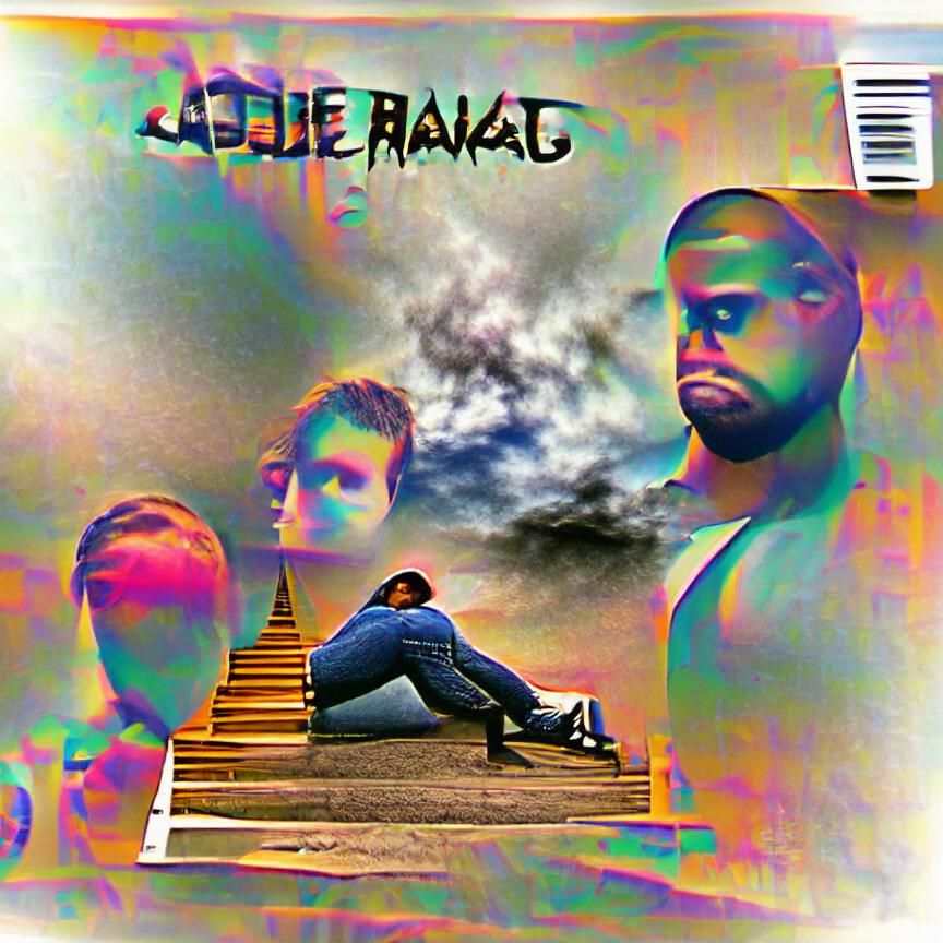 AI's Interpretation of a Blank Canvas